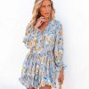 Clothing * | Endl-001 Sweet Summertime Fiorellas Jardine Pleated Romper Final Sale