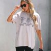 Clothing * | Proj-001 Relaxed Skeletons Cotton Tee Tops