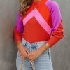 Clothing * | Delu-001 Disco Dreamer Crop Knit Sweater Final Sale