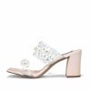 Shoes * | Prim-001 Take Me To Miami Gracelia Pearl Embellished Heeled Sandal Final Sale