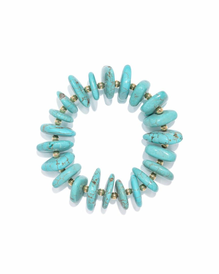 Jewelry * | Acce-001 Sausalito Turquoise Bracelet Resort Shop