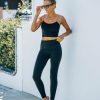 Clothing * | Span-001 Spanx Look At Me Now Seamless Leggings Black Activewear