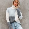 Clothing * | Hem-001 Marcus Colorblock Turtleneck Sweater Final Sale