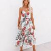 Clothing * | Lati-001 Vintage Soul Floral Tiered Midi Dress Final Sale Sweet Summertime