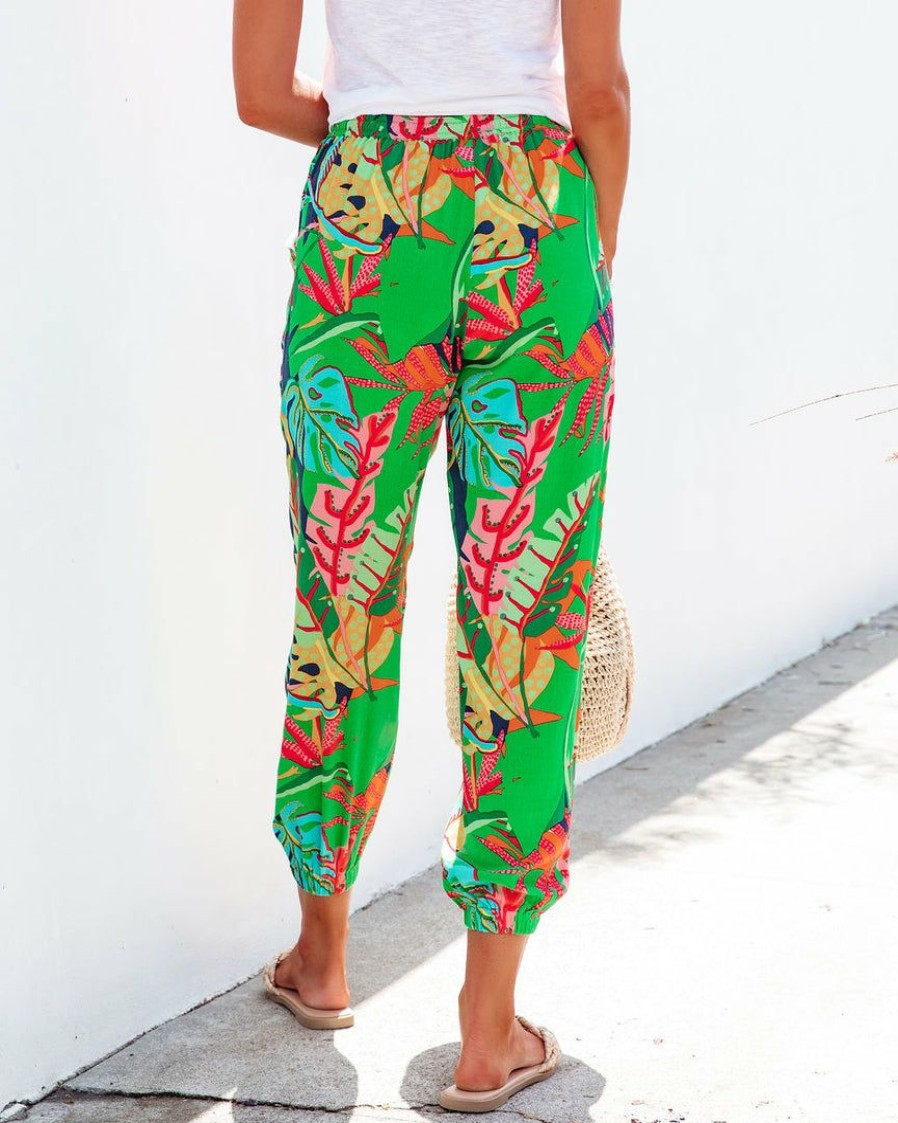 Clothing * | Oliv-001 Las Palmas Pocketed Jogger Pant Bottoms