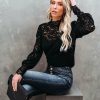 Clothing * | Aeom-001 Like No Other Lace Top Date Night Out