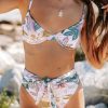 Clothing * | Fort-002 Ivy Ring Underwire Swim Top Tropical The Vacation Shop