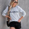 Clothing * | Ella-001 Balanced Life Premium Sweatshirt