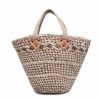 Bags * | Moda-001 Take Me To Miami Arbor Woven Handbag Natural Multi Final Sale