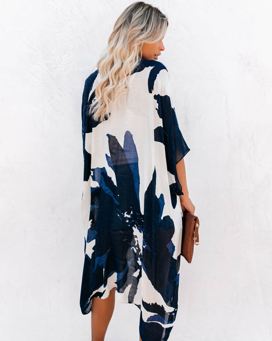 Clothing * | Urba-001 Tops Morning Glory Kimono