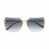 Accessories * | Diff-001 Sunny Daze Vici X Diff Bree Sunglasses Gold G15 Gradient Final Sale