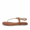 Shoes * | Band-002 Lively Braided Sandal Cognac Final Sale