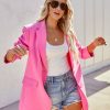 Clothing * | Endl-001 Aria Pocketed Blazer Pink