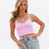 Clothing * | By T-001 Ashlandia Ribbed Brami Tank Lilac Final Sale