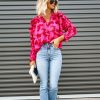 Clothing * | Lumi-001 Vineyard Strolls Floral Blouse Tops