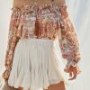 Clothing * | Flaw-001 Zylie Mini Skirt Natural