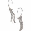 Jewelry * | Acce-001 Bling Bling Rhinestone Fringe Ear Cuff Accessories