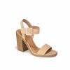 Shoes * | Fort-001 Cooper Block Heeled Sandal Natural