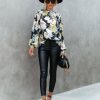 Clothing * | Salt-001 Find Your Peace Floral Blouse