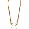 Jewelry * | Acce-001 Sweet Summertime Blaire Gold Layered Coin Necklace