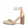 Shoes * | Free-002 Guest Of Wedding Reva Woven Pointed Heel Final Sale