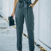 Clothing * | Sadi-001 Bottoms Romario Pocketed High Rise Cargo Pants Final Sale