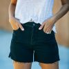 Clothing * | Hidd-002 Pixie High Rise Distressed Denim Shorts Sunny Daze