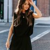 Clothing * | Do+B-001 Rompers + Jumpsuits Kinston Pocketed Romper Black