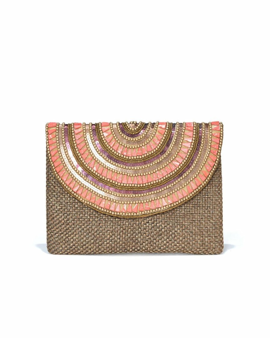 Bags * | Fate-001 Noches In Tulum Beaded Clutch Accessories