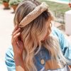 Accessories * | Fame-001 Accessories Beach Side Straw Headband