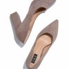 Shoes * | Prim-001 Rosalia Faux Suede Pumps Flash Sale Guest Of Wedding