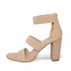 Shoes * | Free-002 Junie Block Heeled Sandal Final Sale