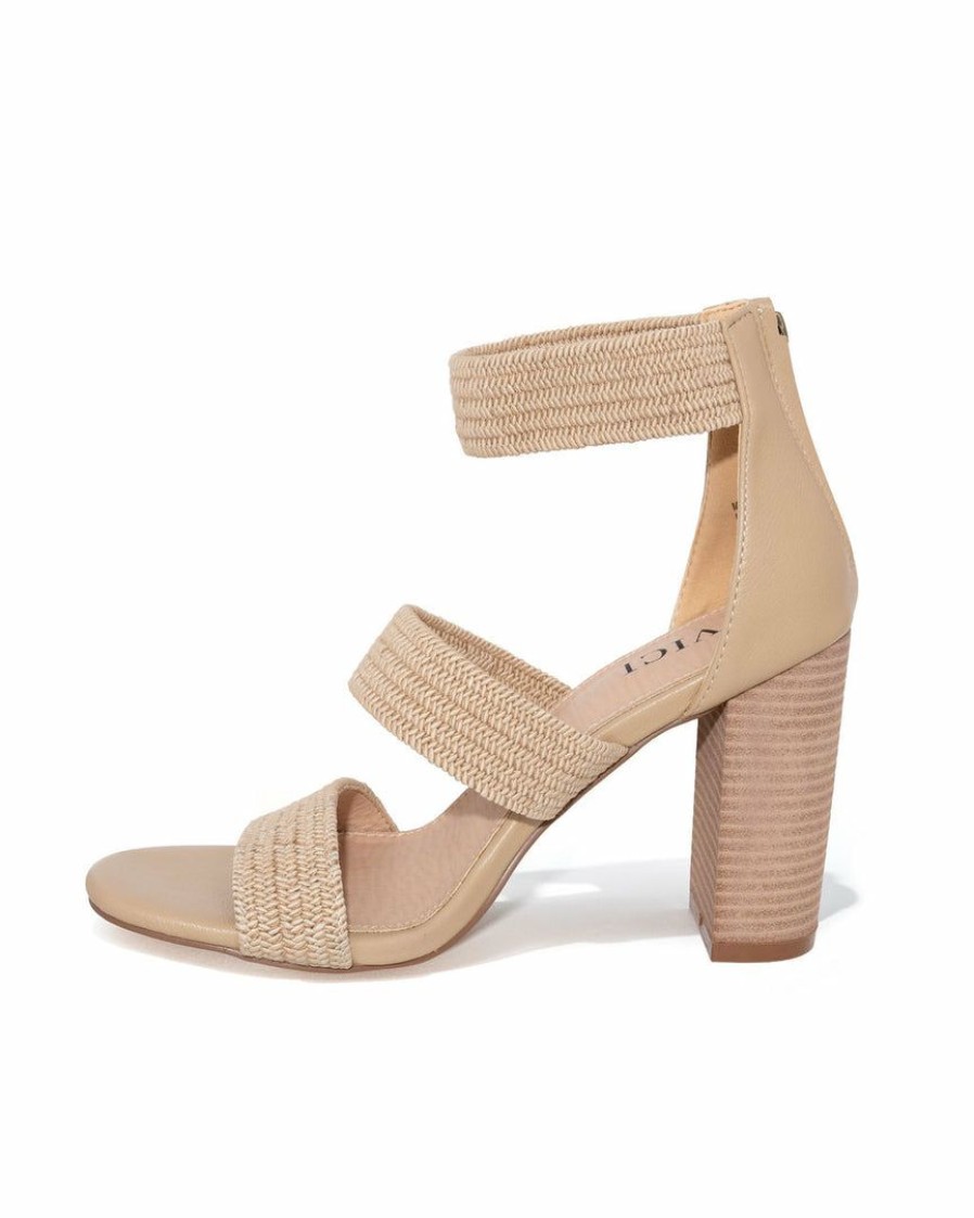 Shoes * | Free-002 Junie Block Heeled Sandal Final Sale