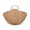 Bags * | Urba-001 Shelly Crochet Handbag Natural Final Sale The Vacation Shop