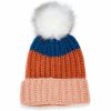 Accessories * | Succ-001 Alpine Pom Beanie Rust Multi Final Sale