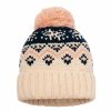 Accessories * | Succ-001 Snow Far Snow Good Pom Beanie Pink Final Sale Vici Exclusives