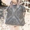 Bags * | Love-003 Sunny Daze Sequoia Embellished Weekender Bag Grey