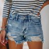 Clothing * | Kanc-001 Summa Time Relaxed Cut Off Denim Shorts Sunny Daze