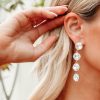 Jewelry * | Acce-001 Sweet Summertime Glam Gal Gemstone Drop Earrings