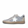 Shoes * | Shu -001 Piera Lace Up Glitter Sneaker Silver Final Sale