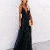 Clothing * | Luxx-001 Guest Of Wedding Petal Dust Maxi Dress Steel