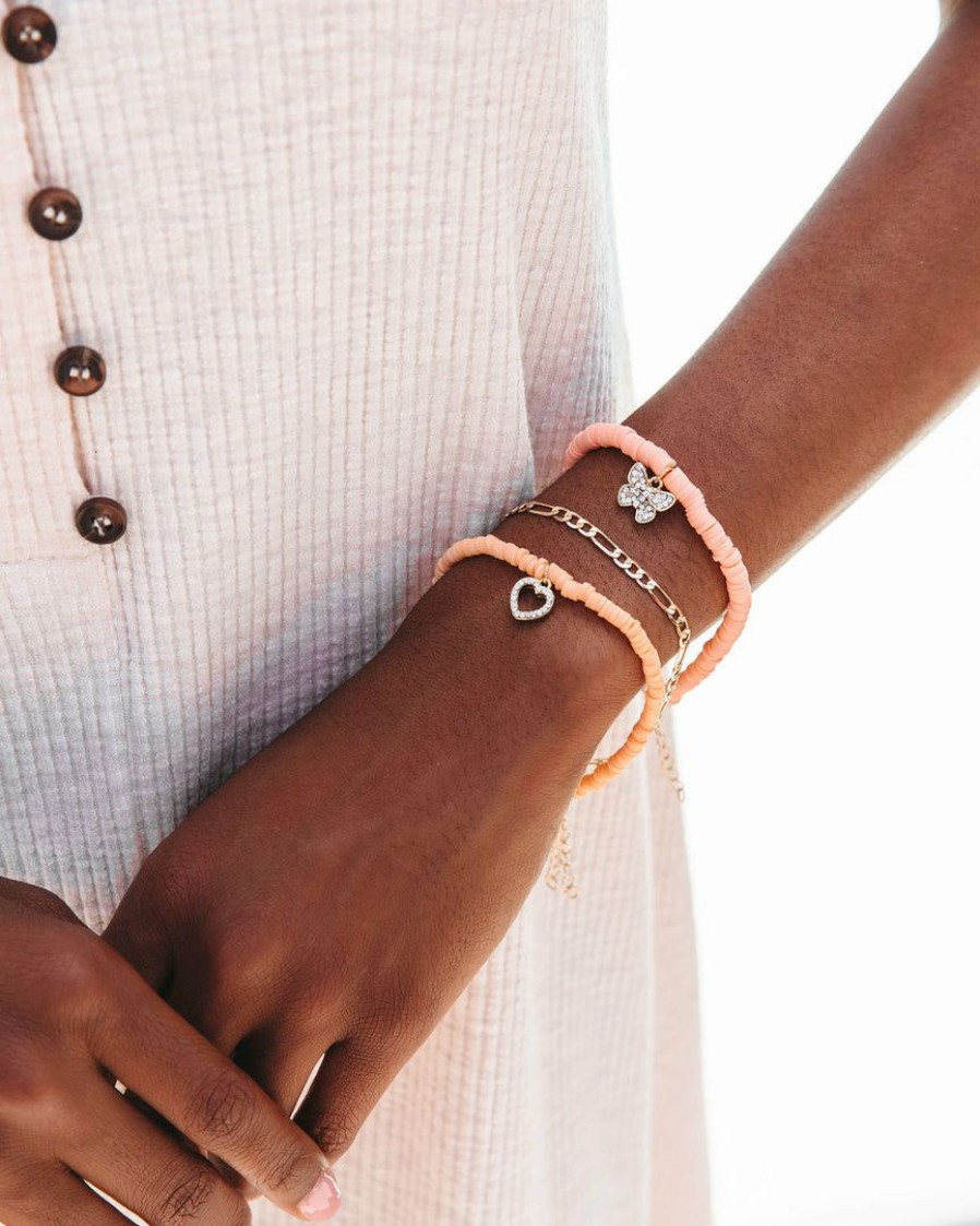 Jewelry * | Pann-001 Coralyn Charm Bracelet Final Sale Sunny Daze