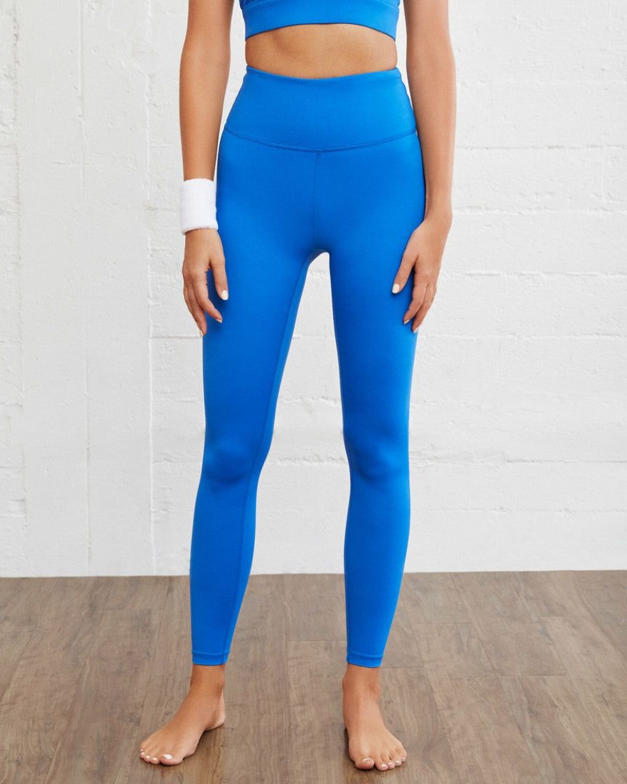 Clothing * | All-001 Vici Exclusives Flex Legging Cobalt Blue Final Sale