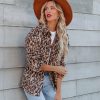 Clothing * | Thml-001 Unstoppable Button Down Leopard Shacket Final Sale