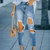 Clothing * | Kanc-001 Peter High Rise Boyfriend Denim Flash Sale