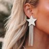 Jewelry * | Acce-001 Shooting Star Drops Silver Final Sale Sweet Summertime