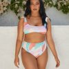 Clothing * | Fort-002 The Vacation Shop Bianca Adjustable Scoop Swim Top Montage